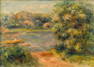 El bote en el lago, 1901